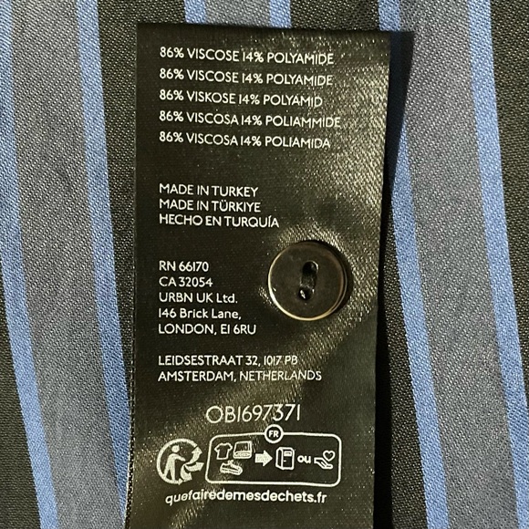 Maeve Anthropologie Silky Striped Buttondown Shirt - Picture 10 of 10